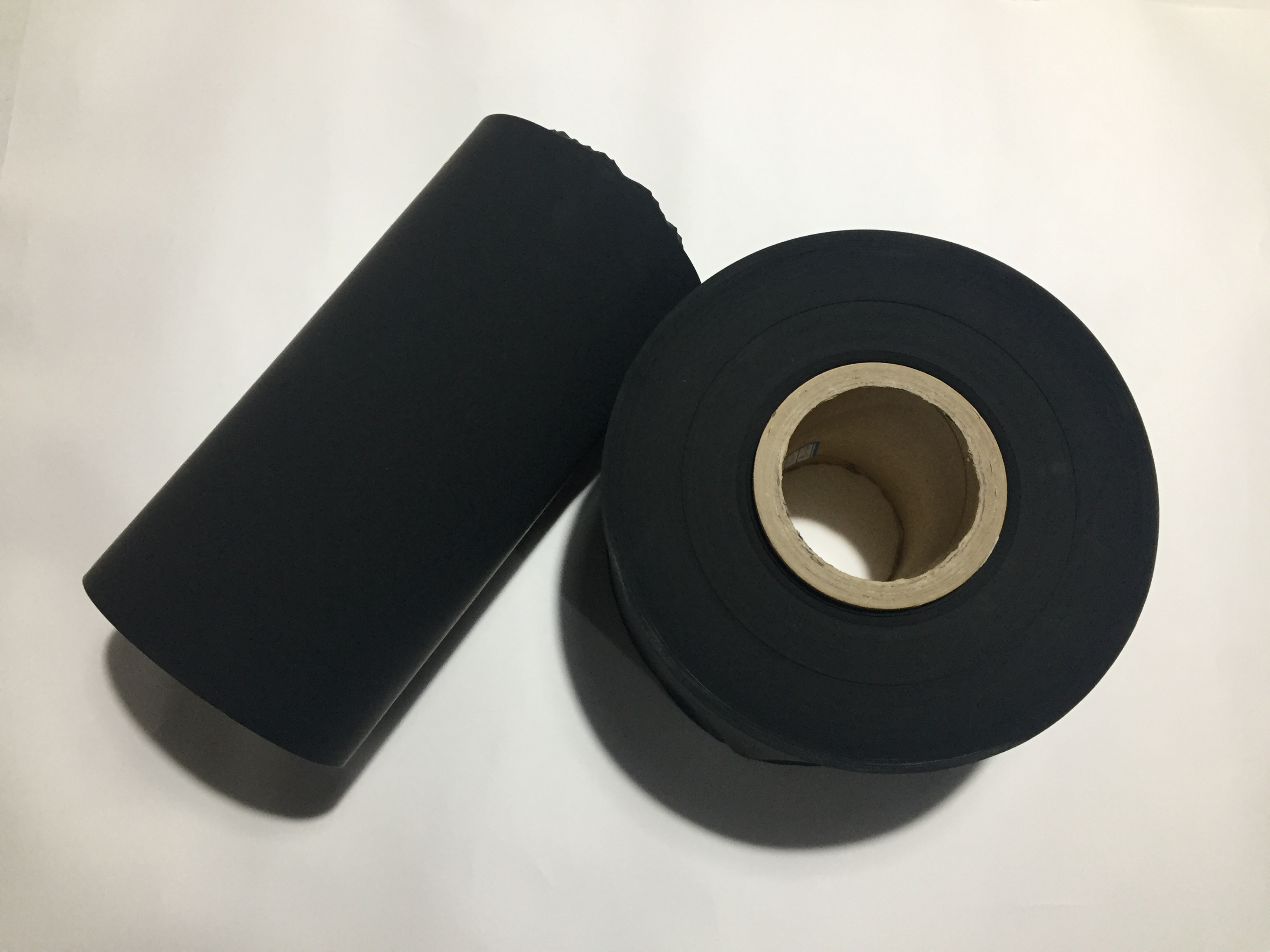 Doublesided Pu Black carbon conductive film For Ekg Buy Black carbon